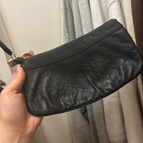 Gucci Black Leather Wristlet - Picture 5 of 5
